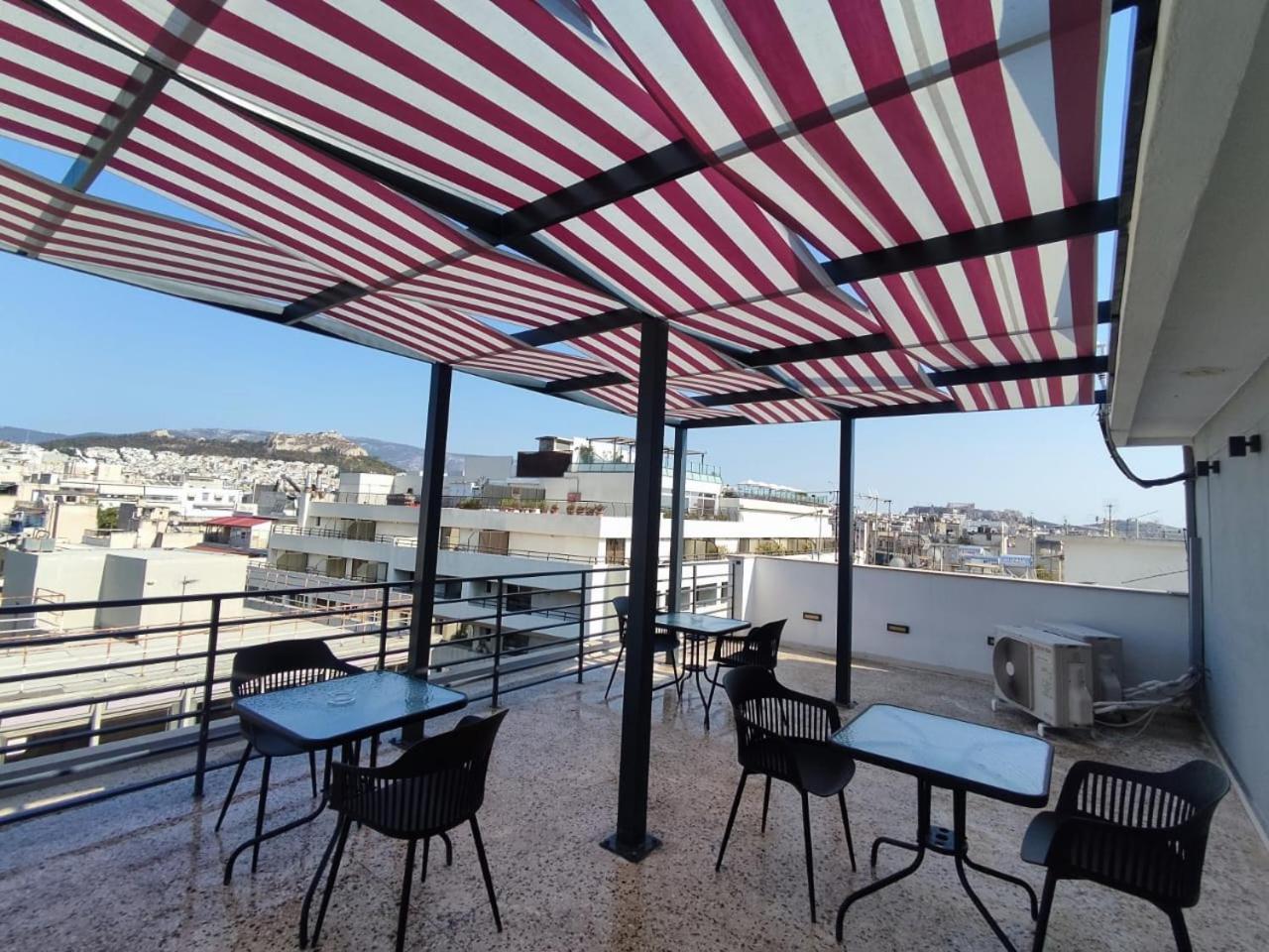 Voda Luxury Residence #102 - Acropolis View Rooftop Atenas Exterior foto