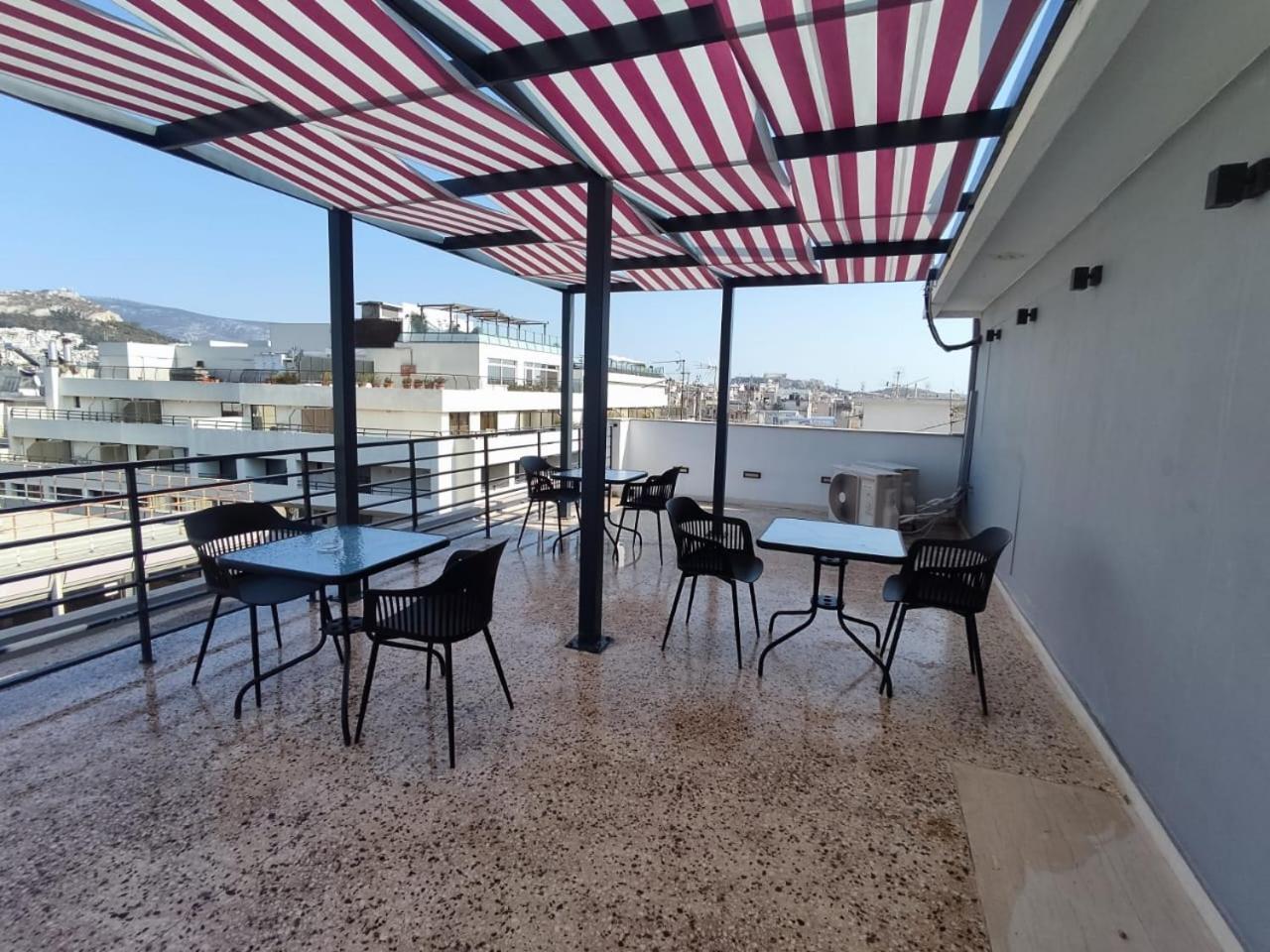 Voda Luxury Residence #102 - Acropolis View Rooftop Atenas Exterior foto